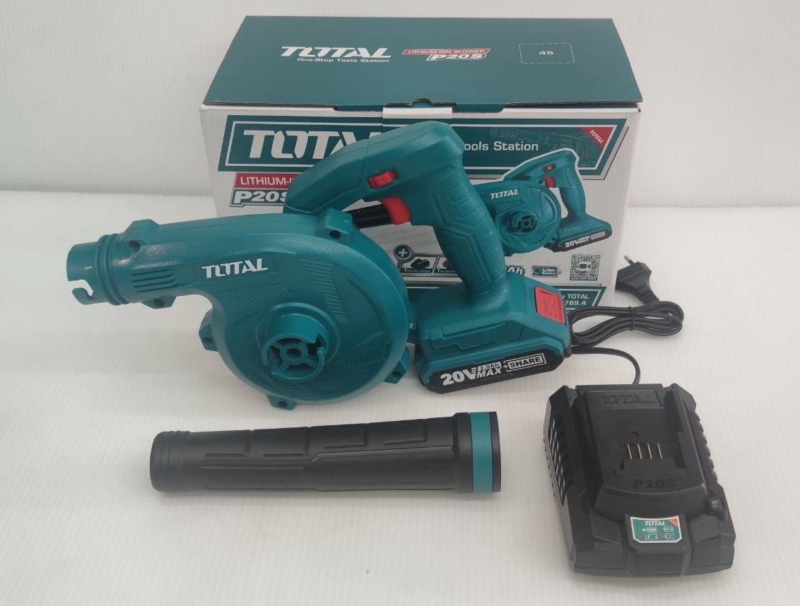 เครื่องเป่าลมไร้สาย 20V TABLI200181 TOTAL ((แบตเตอรี่ 1 ก้อน + แท่นชาร์จ )
