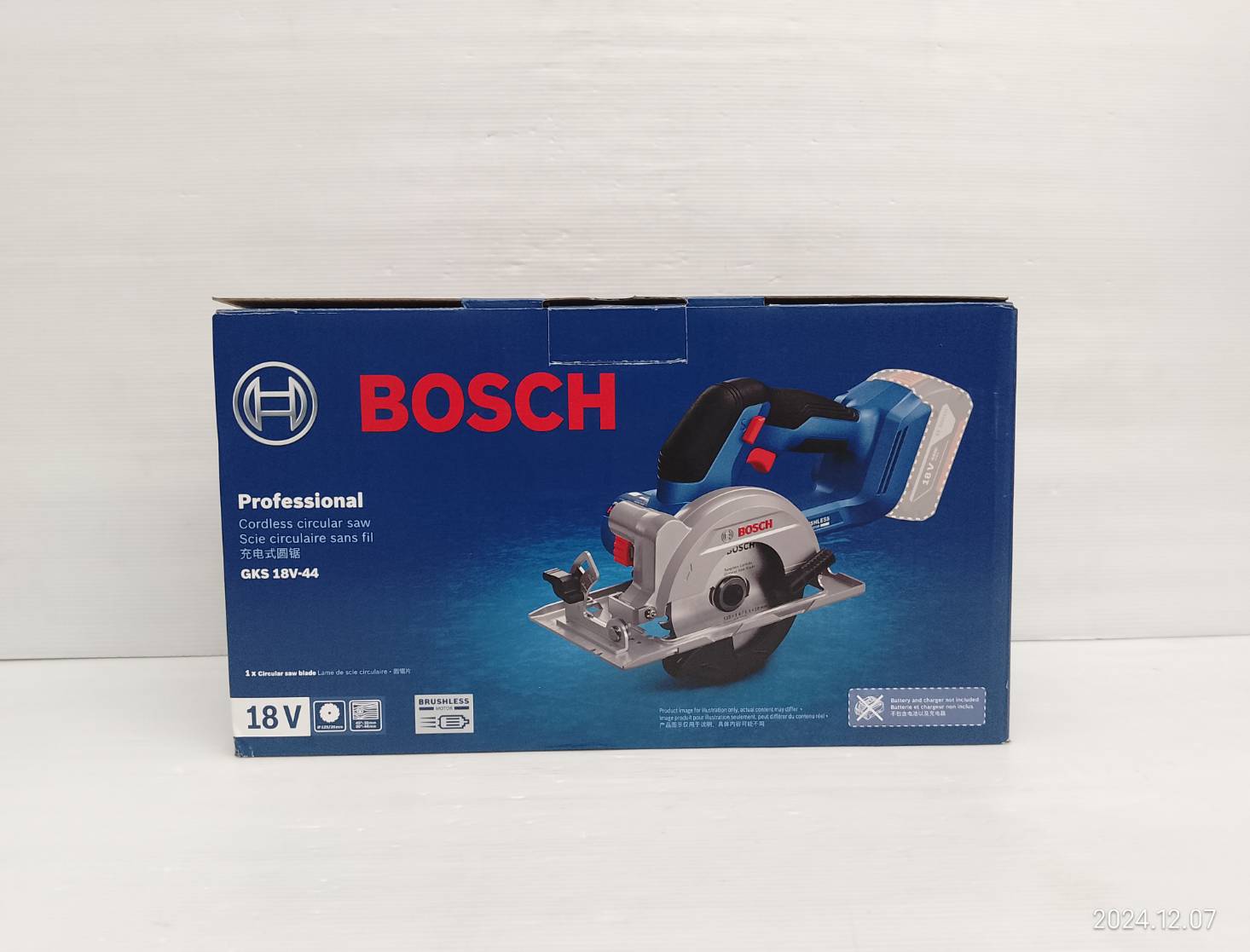 BOSCH เลื่อยวงเดือน5" 18V GKS18V-44 06019M30L0
