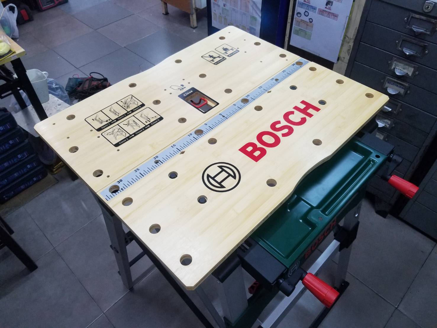 โต๊ะจับชิ้นงาน PWB600 BOSCH