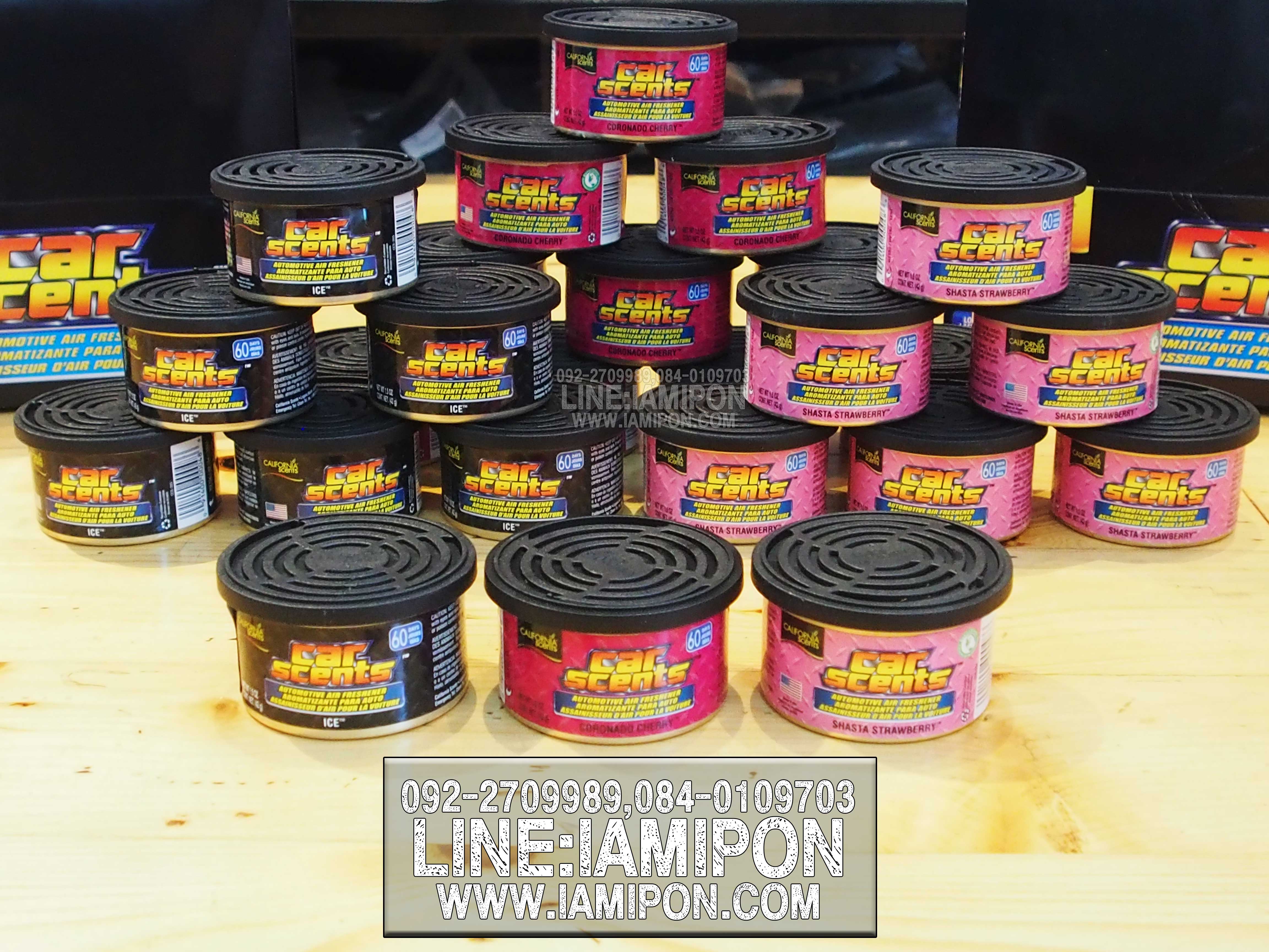 * California scents CAR SCENTS น้ำหอมแท้จากอเมริกา