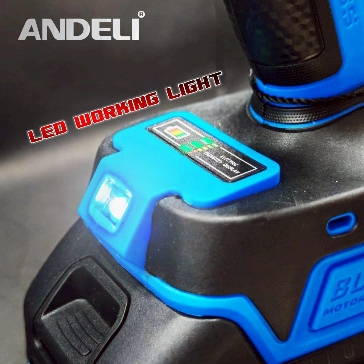 ANDELI สว่านกระแทก3ระบบ ADL-7002 แรงบิต 65 Nm.