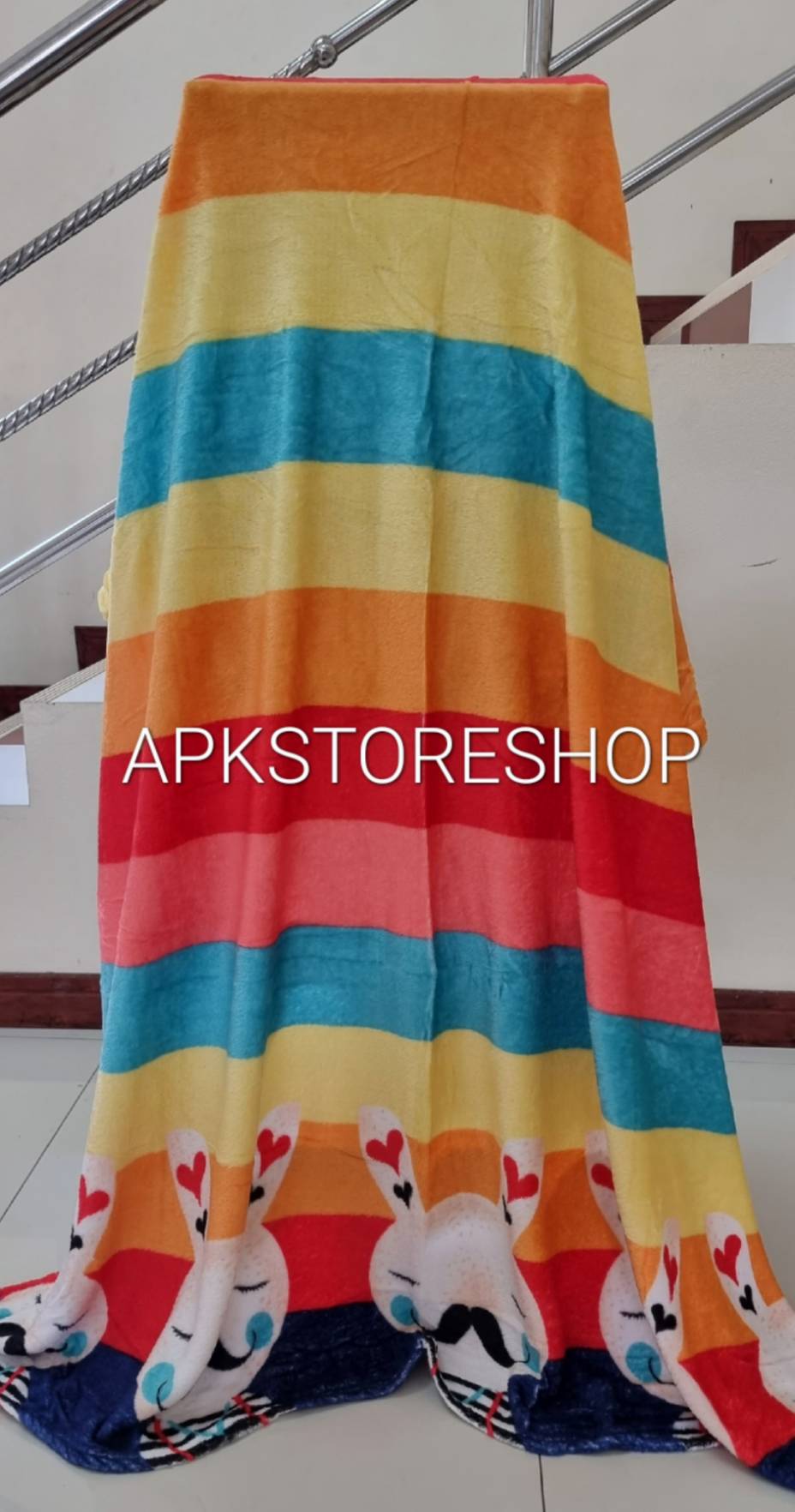 ขายส่ง ผ้าห่มนาโน แบบบาง #APK57-ลายการ์ตูน ส่ง 57 บาท