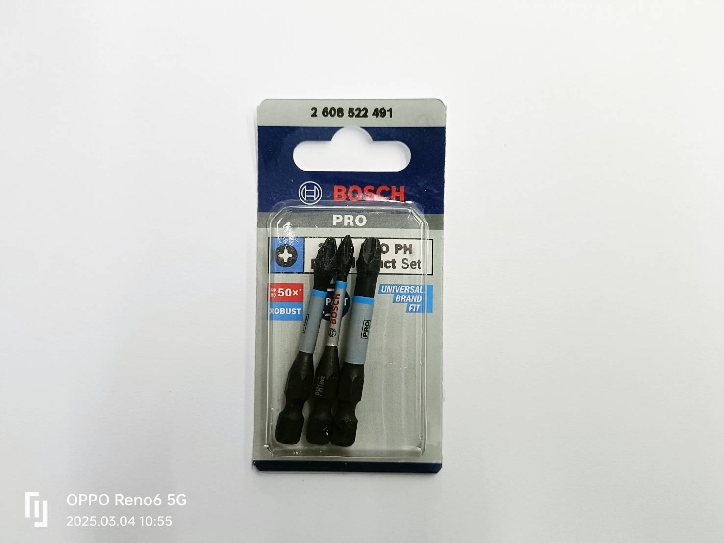 ดอกไขควง Impact Control 3ชิ้น BOSCH #2608522491