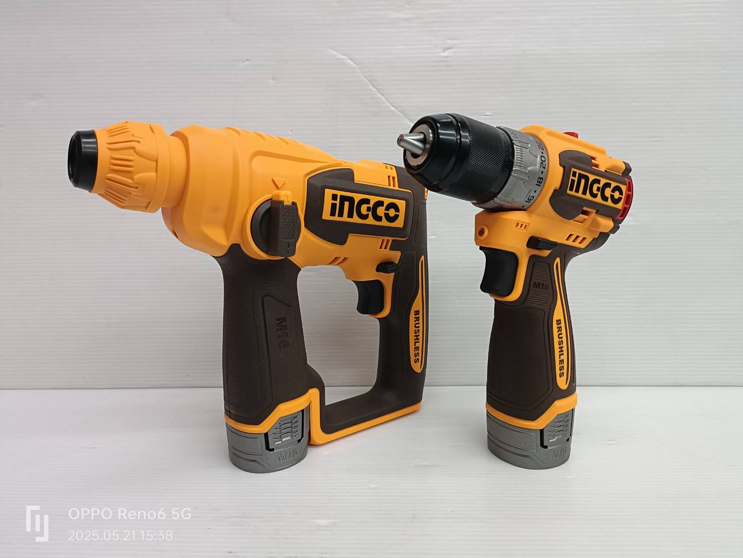 คอมโบ้สว่านไขควง+สว่านโรตารี่ COSLI241295 INGCO