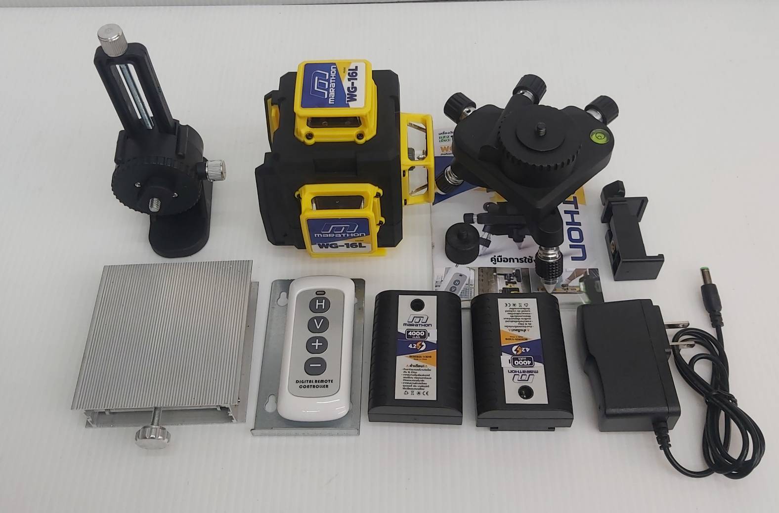 MARATHON WG-16L เครื่องวัดระดับเลเซอร์ แสงสีเขียว 16 เส้น (รวมขาตั้ง)