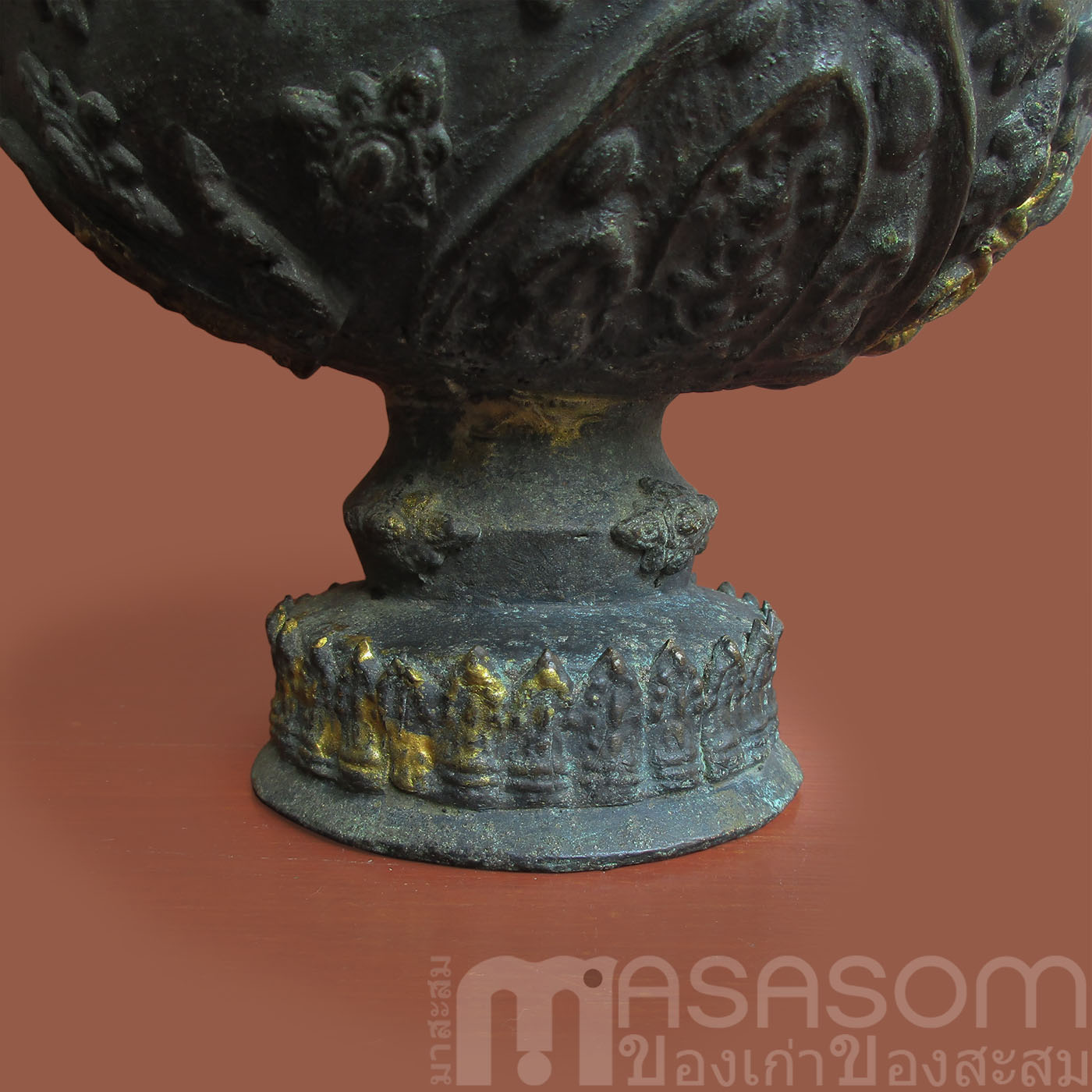 โถน้ำมนต์สัมฤทธิ์ของเก่า