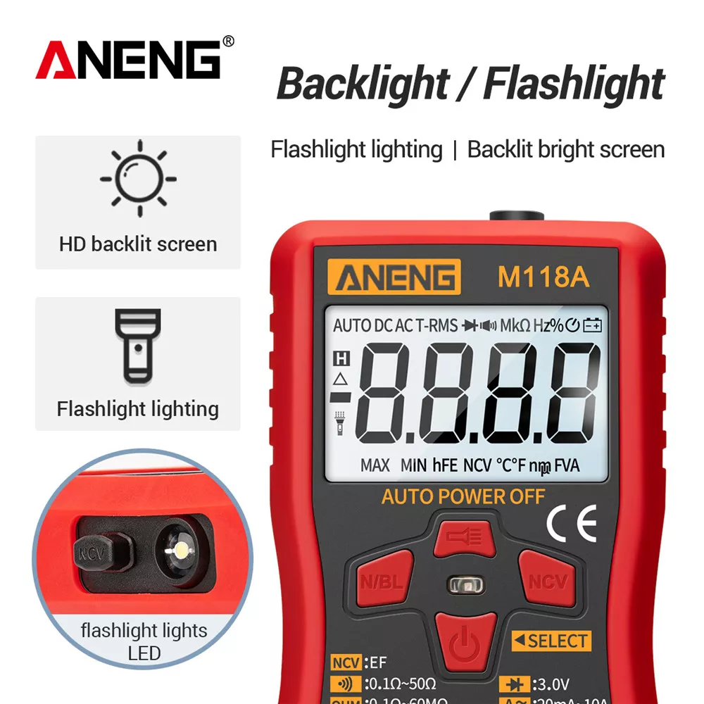 มัลติมิเตอร์ M118A ANENG