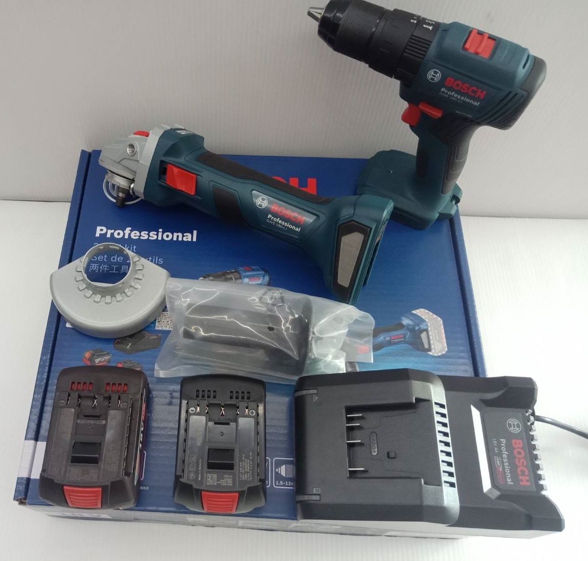คอมโบ้ GWS180-Li+GSB185-Li BOSCH