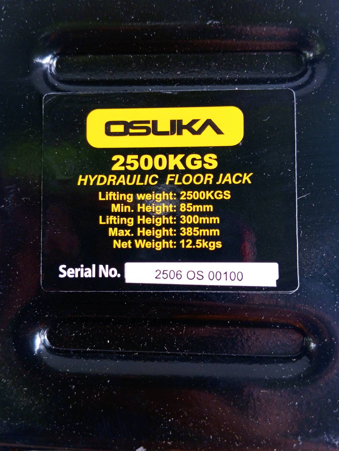 OSUKA แม่แรง 2.5T พร้อมขาตั้ง 3T รุ่น OSFJ-2.5T-3T