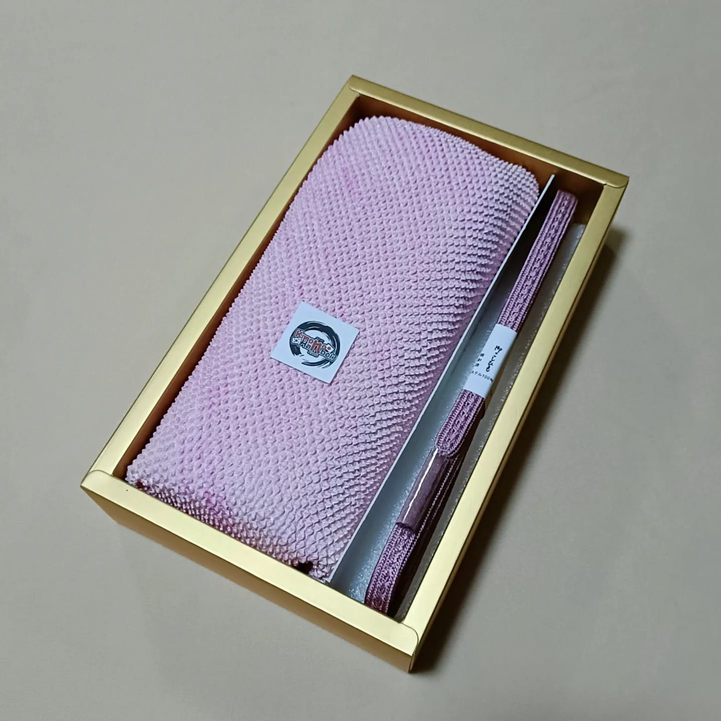 setผ้าชิโบริ+เชื่อกประดับโอบิ ม่วงอ่อน03