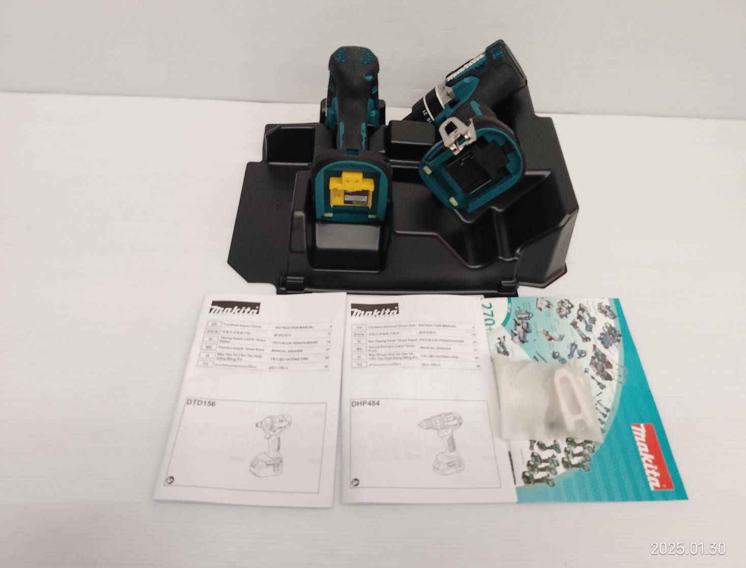 COMBO KIT 18V MAKITA DLX2417Z (DHP484Z+DTD156Z)