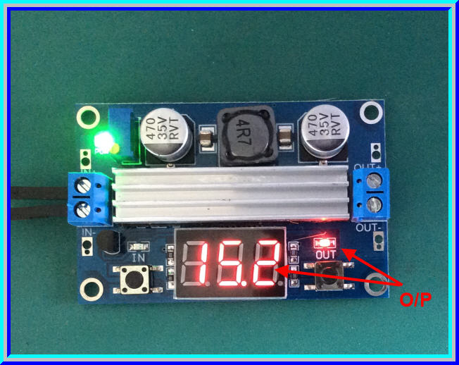 1x LTC1871 DC-DC Step up (Boost) Converter with Digital voltmeter (3.5-30Vdc 100W)