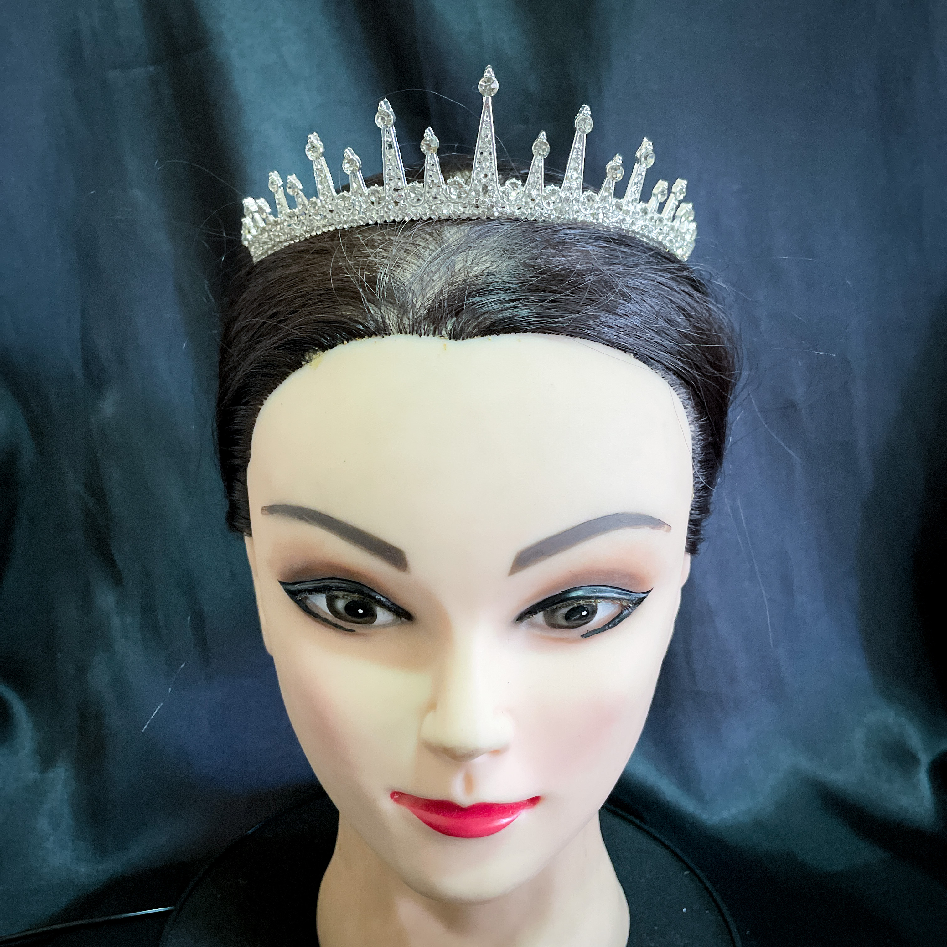 (พร้อมส่ง) เทียร่า 325 มงกุฎเจ้าหญิง งานสวย ปราณีต QCเพชรทุกเม็ด สินค้าพร้อมส่งจากไทย