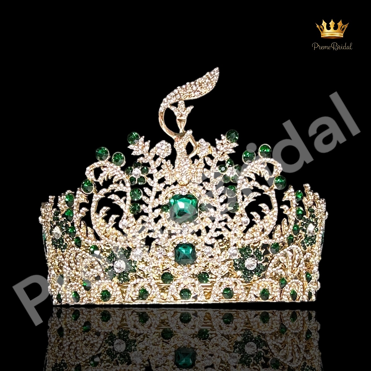 (พร้อมส่งจากไทย) มงกุฏ 127 miss grand international งานสวย รุ่นฐานกลม ส่งด่วน ส่งจาก จ.อุบลราชธานี