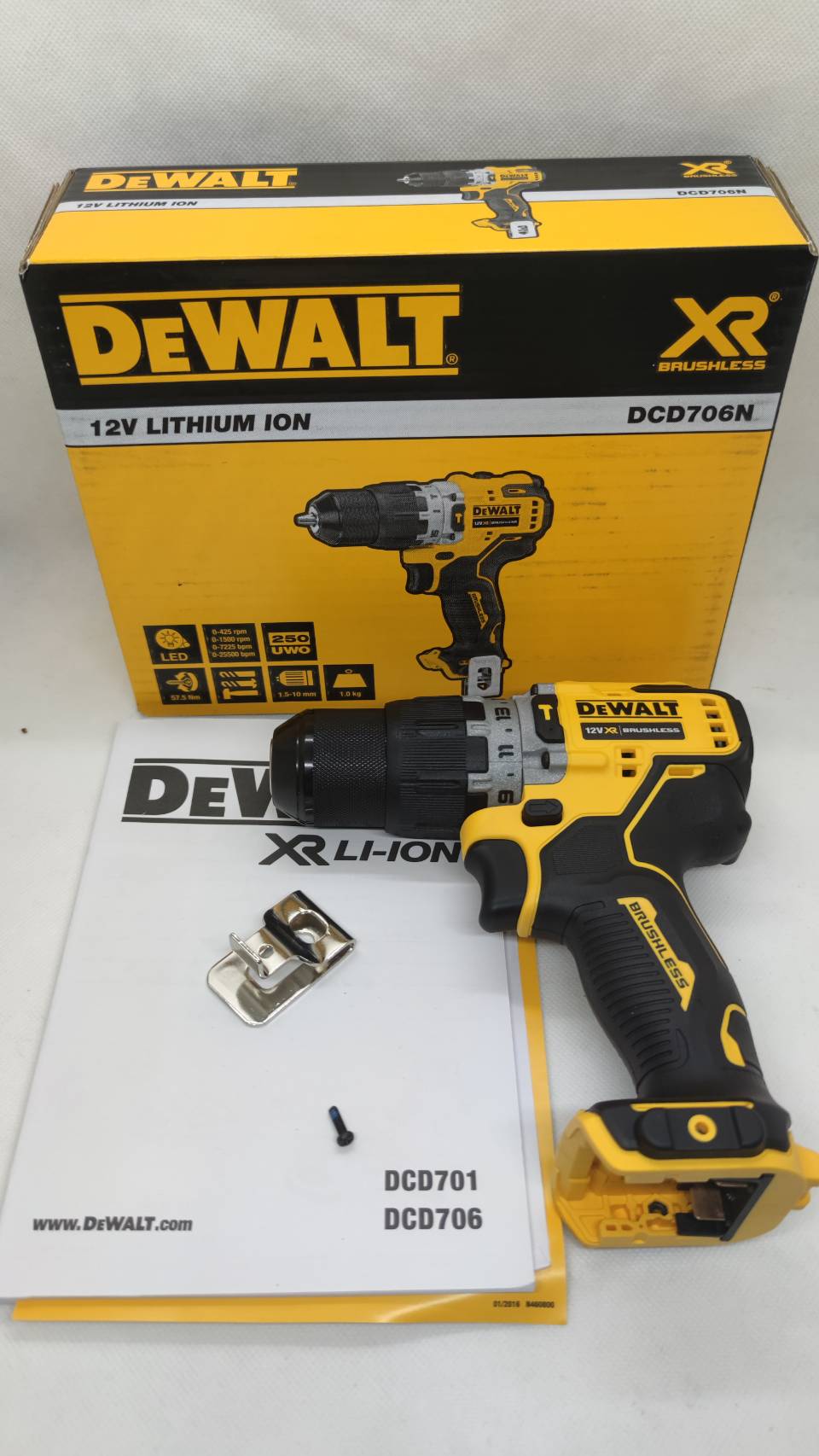 สว่านกระแทก12V DCD706N DEWALT