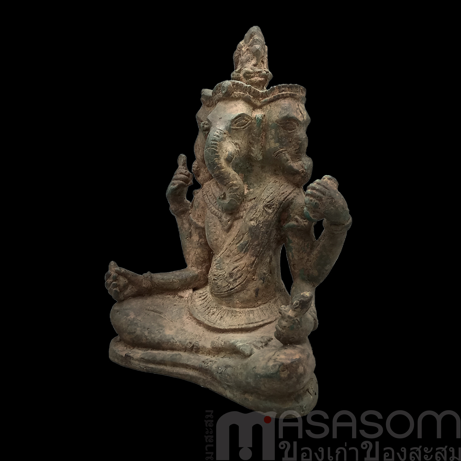 พระพิฆเนศสามเศียร