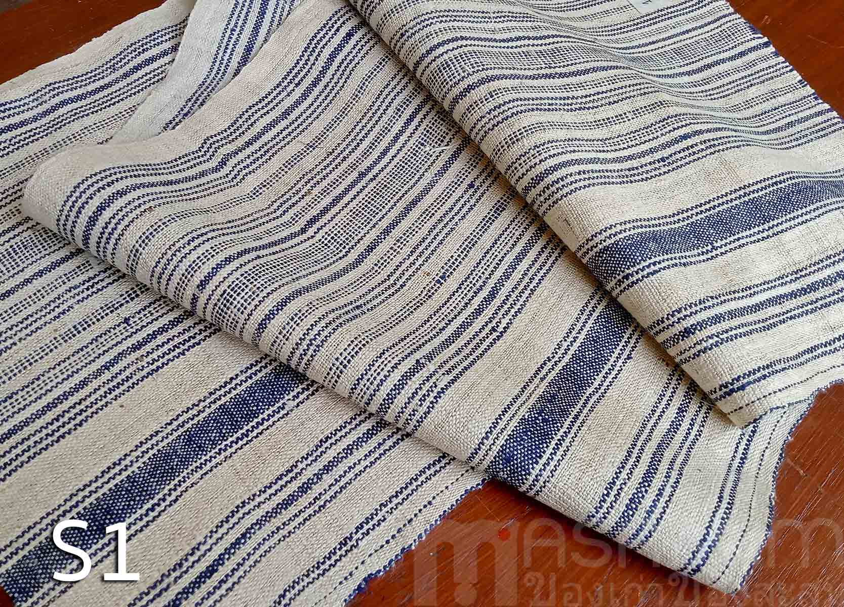 ผ้าใยกัญชงทอมือ