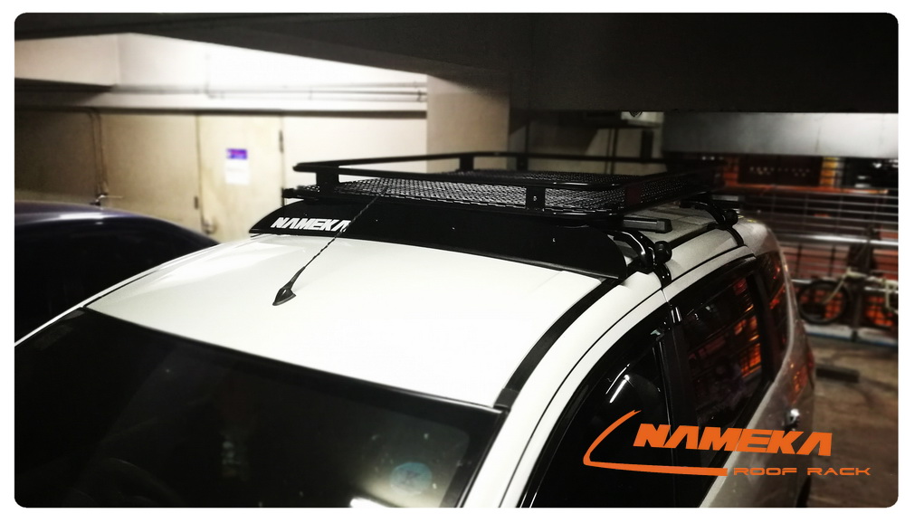 Tray Rack ถาดตะแกรง ถาดแร็คหลังคา ถาดสัมภาระ รุ่น NT-04A (พื้นตะแกรงฉีก)