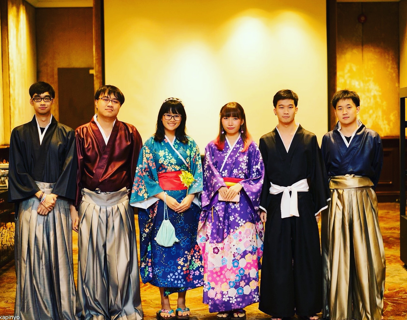 ชุดฮากามะ แบบต่าง ๆ