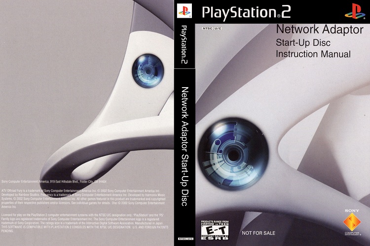 NETWORK ADAPTOR START-UP DISC [US : DVD5 1 Disc]