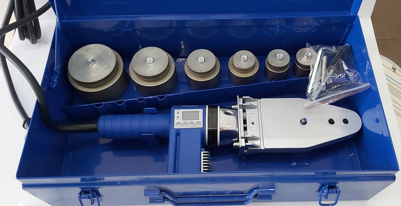 เครื่องเชื่อมท่อดิจิตอล P.E. PP-R รุ่น PW63 SUMO