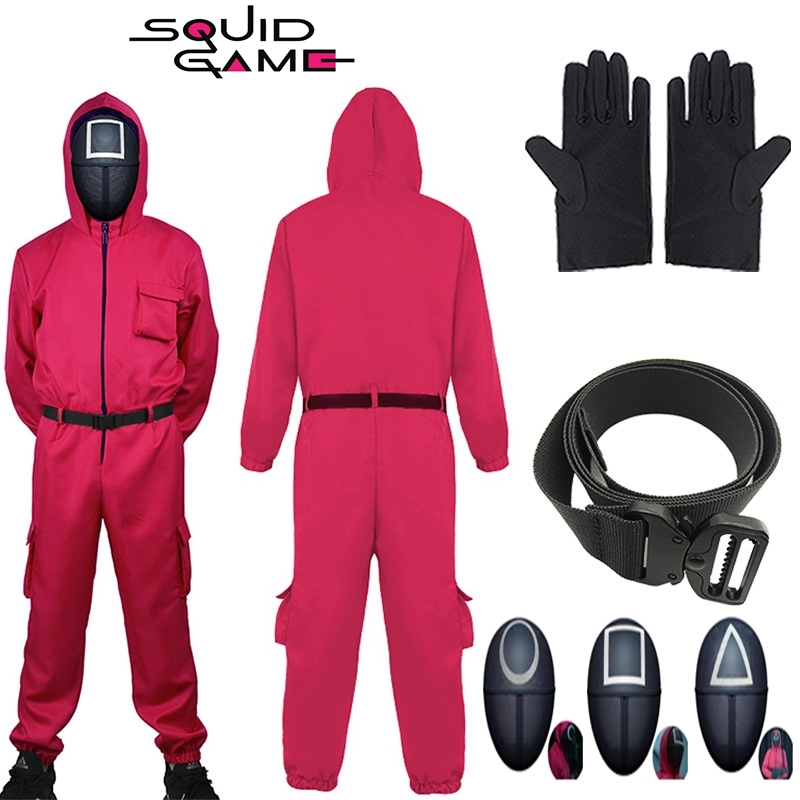 ชุดผู้คุมสควิดเกมส์ / ชุดสควิดเกมส์ / squid game