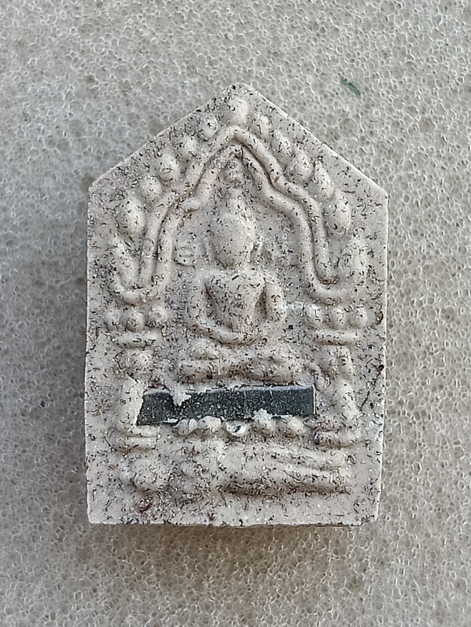 ขุนแผนพรายกุมาร มนต์มหาจินดามณี หลวงปู่ญาท่านเขียน วัดป่าช้าบ้านโพนสิม พิมพ์เล็ก พระดีมีประสบการณ์