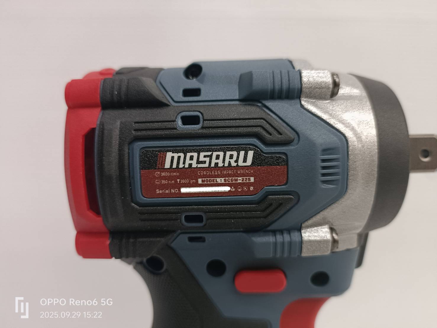 MASARU บล็อกแบต20V SCDW-225-B1