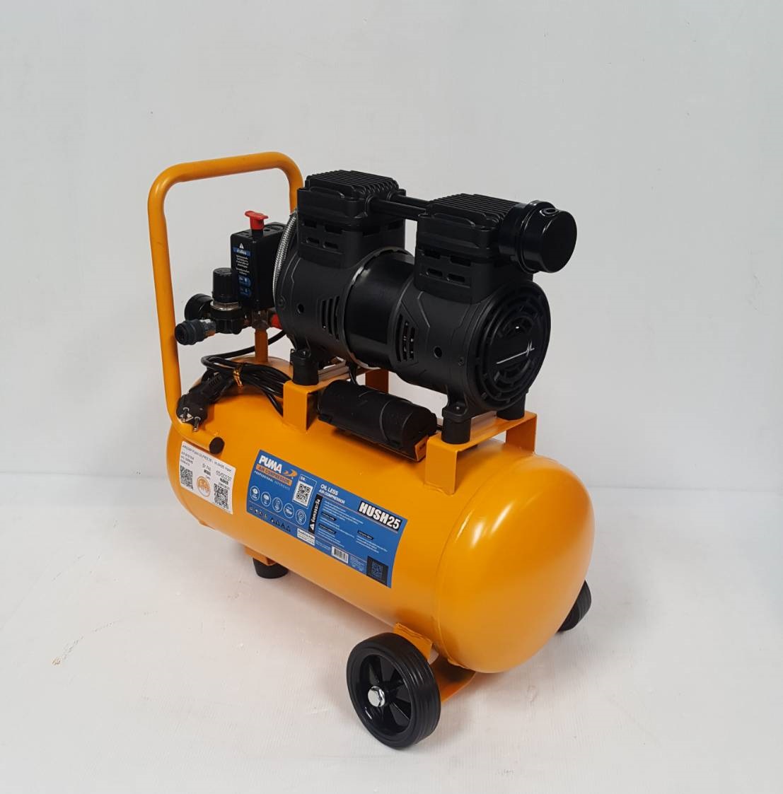 ปั้มลมไร้น้ำมัน25ลิตร HUSH25 PUMA