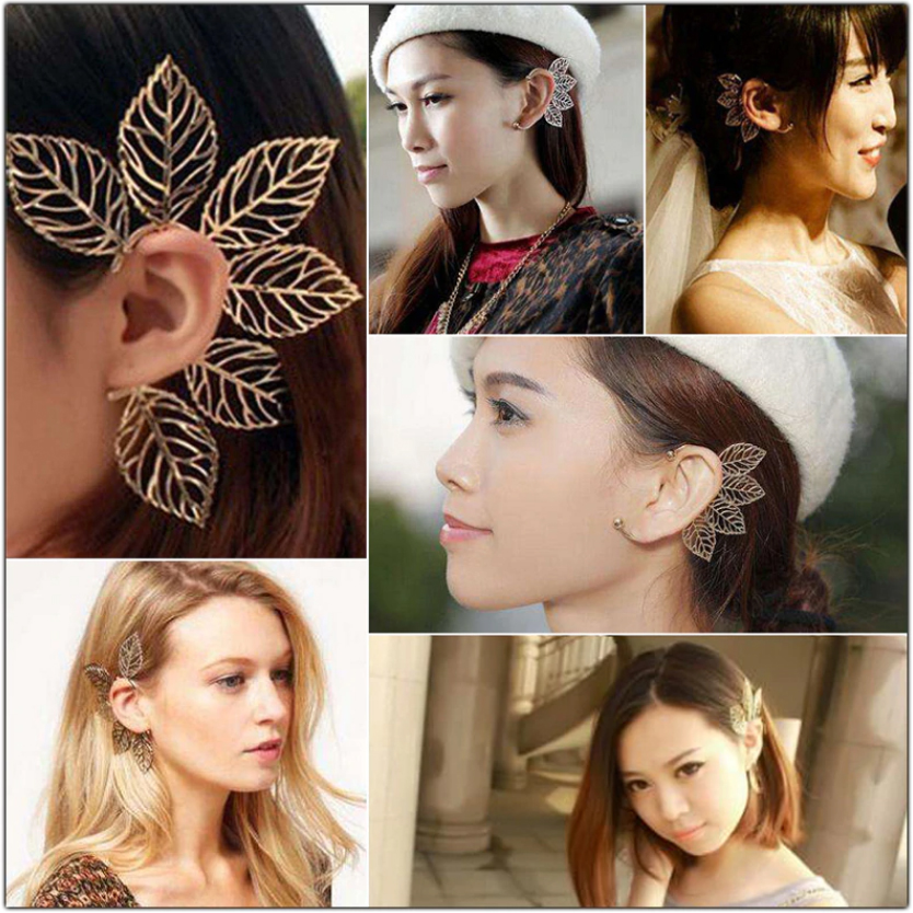 (พร้อมส่ง) Ear Cuff 013 (เฉพาะข้างซ้าย) สีทอง