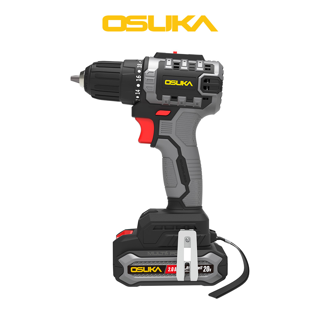 ชุดสว่าน-บล็อกไร้สายไร้แปรงถ่าน OCK158-D2 OSUKA