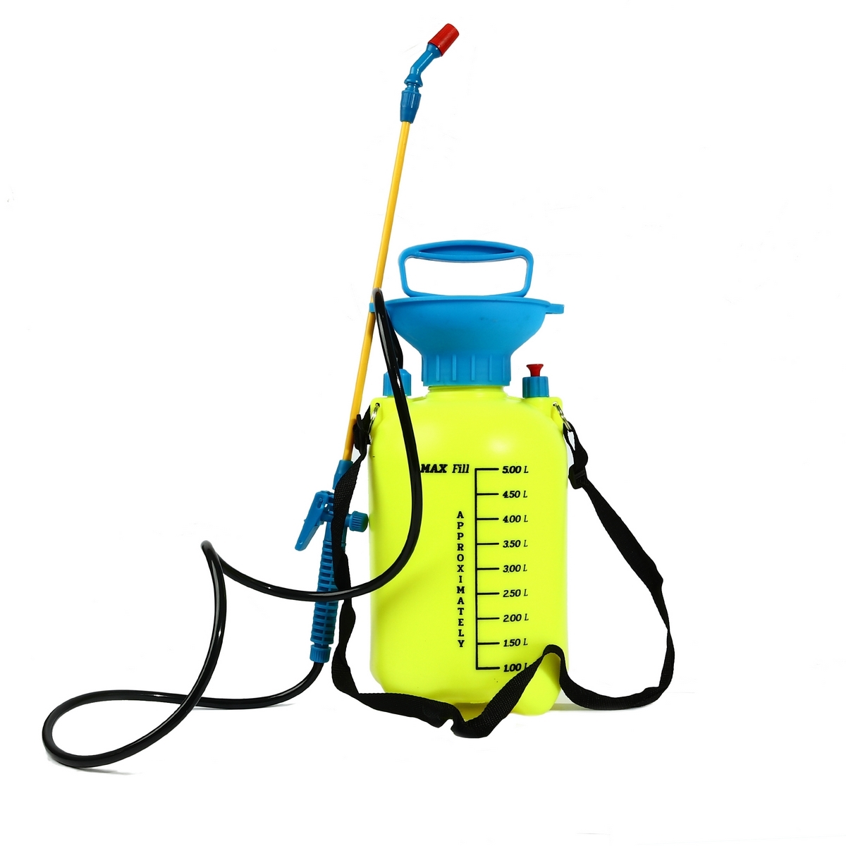 POLO ถังพ่นยามือโยก เครื่องพ่นยา ขนาด 5 ลิตร รุ่น SY05 สีเหลือง