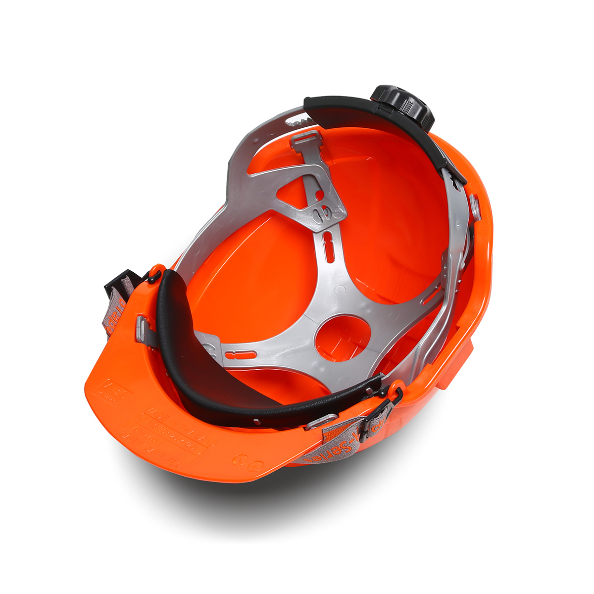 หมวกเซฟตี้ ABS รุ่น SS202 มอก. ปรับขนาดได้ สีส้ม