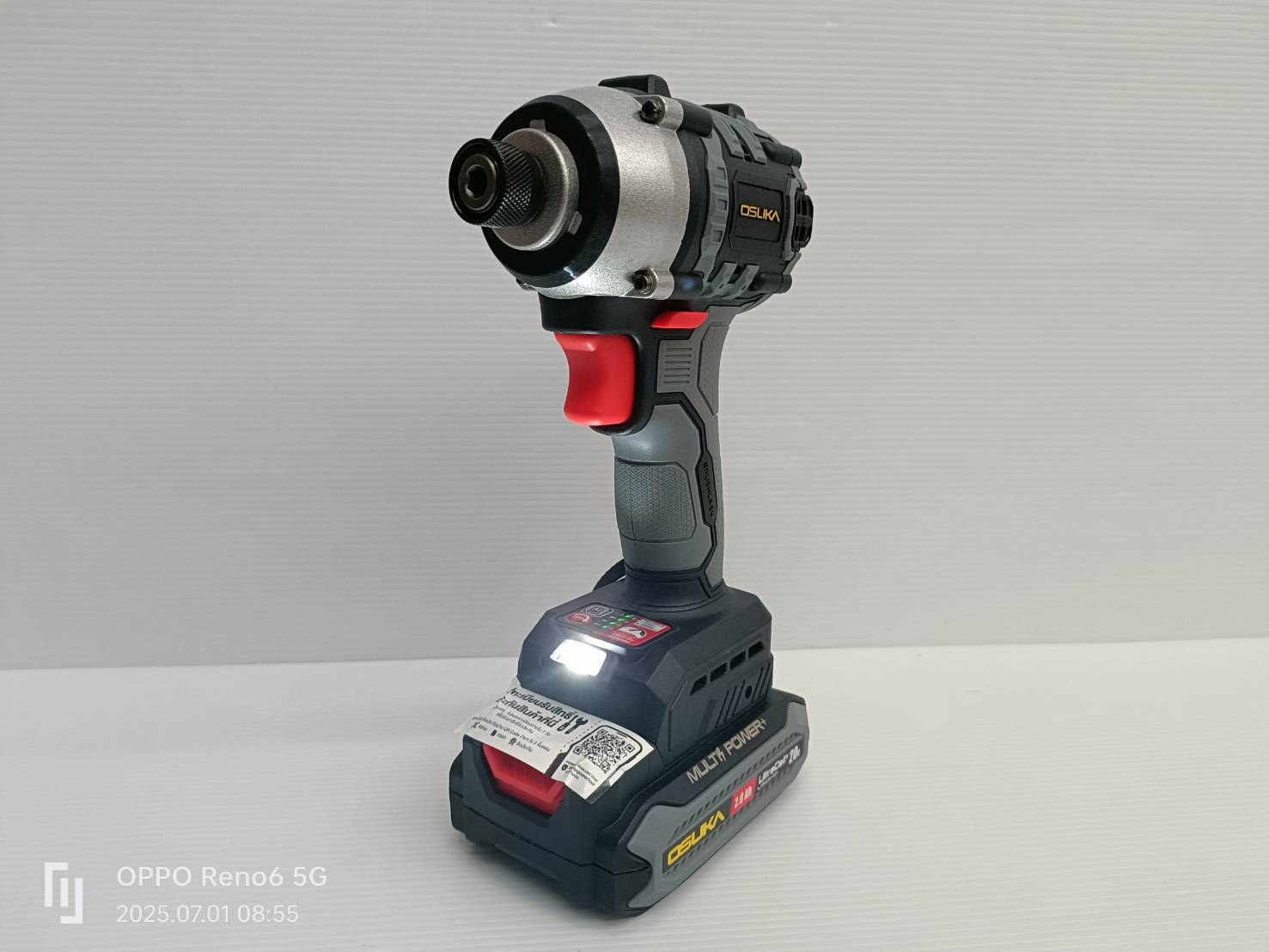 ไขควงกระแทกไร้สาย 20V OCID821U-D1 OSUKA รุ่นใหม่ กล่องแบบใหม่