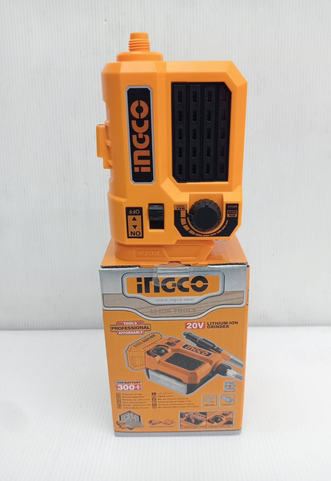 เจียรสายอ่อน20V CMGLI2001 INGCO (เครื่องเปล่า)