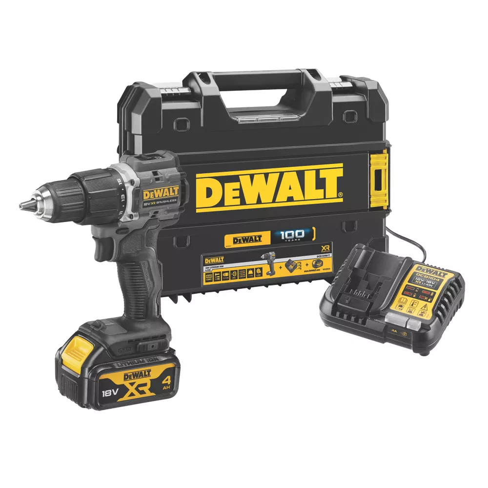 สว่านไขควง18V DCD100M1T DEWALT รุ่นฉลองครบรอบ100ปี