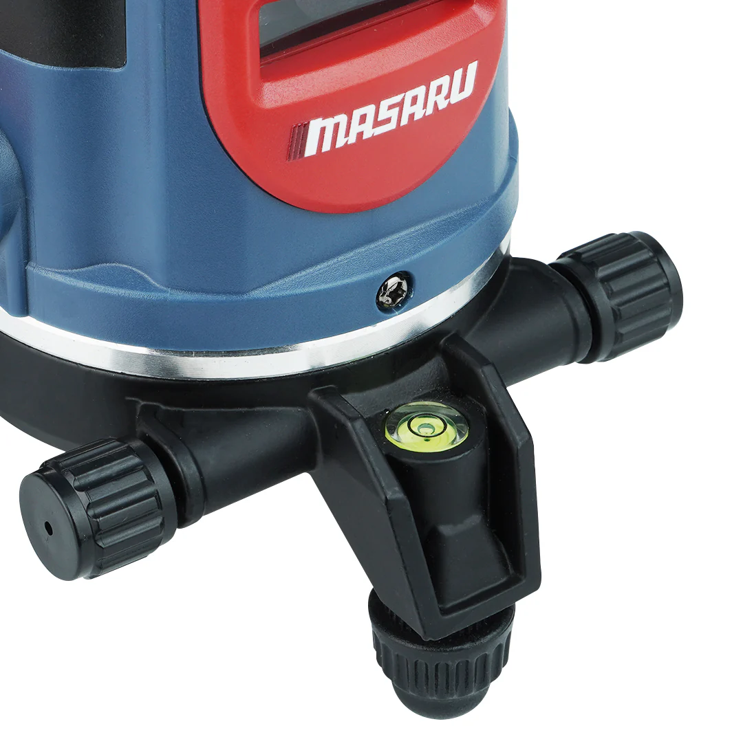 MASARU SMLG-335 เครื่องวัดระดับเลเซอร์แบบแสงสีเขียว 5 เส้น 16.8V (ไม่รวมขาตั้ง)