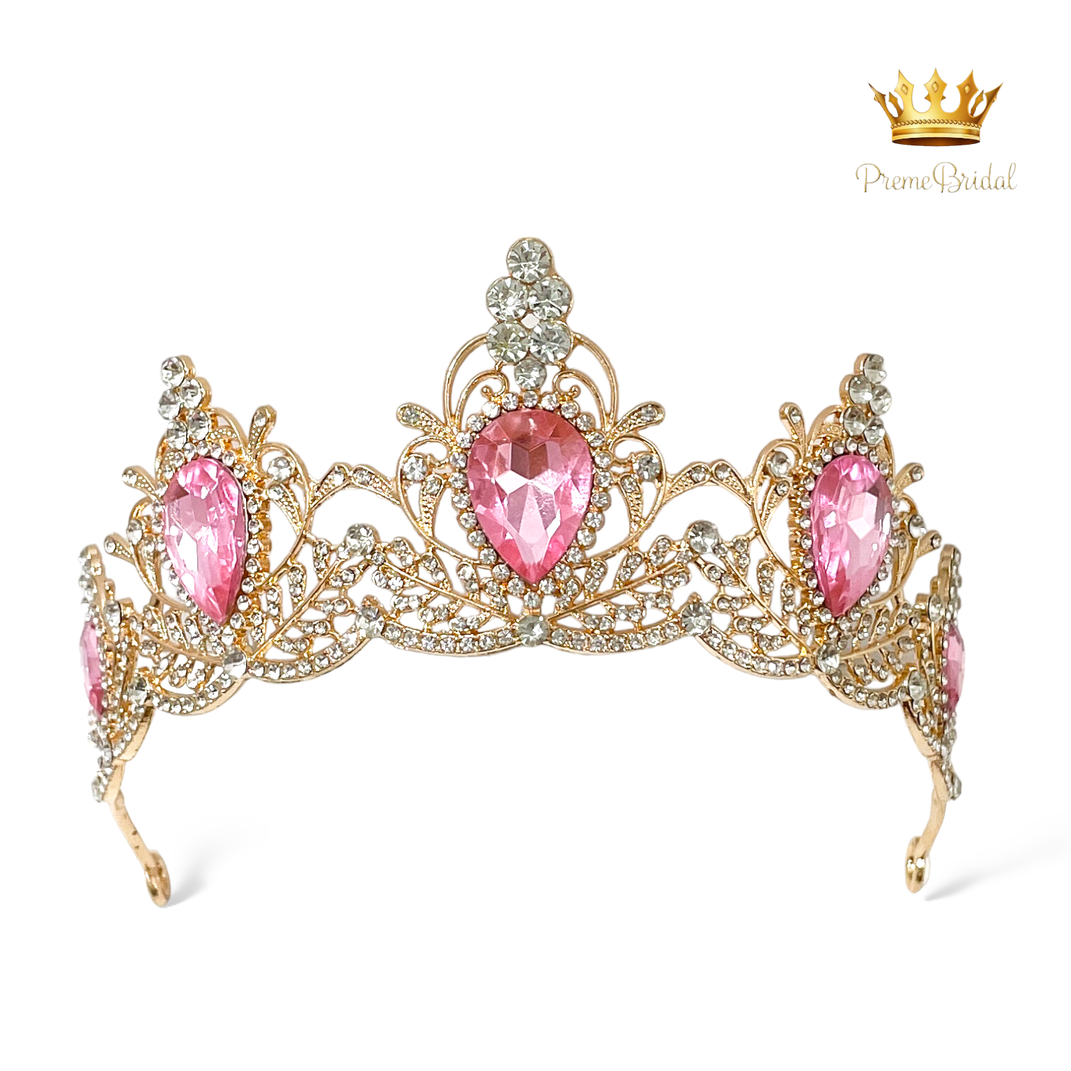 (พร้อมส่ง) เทียร่า 409 มงกุฎนางงาม งานสวย ปราณีต QCเพชรทุกเม็ด สินค้าพร้อมส่งจากไทย