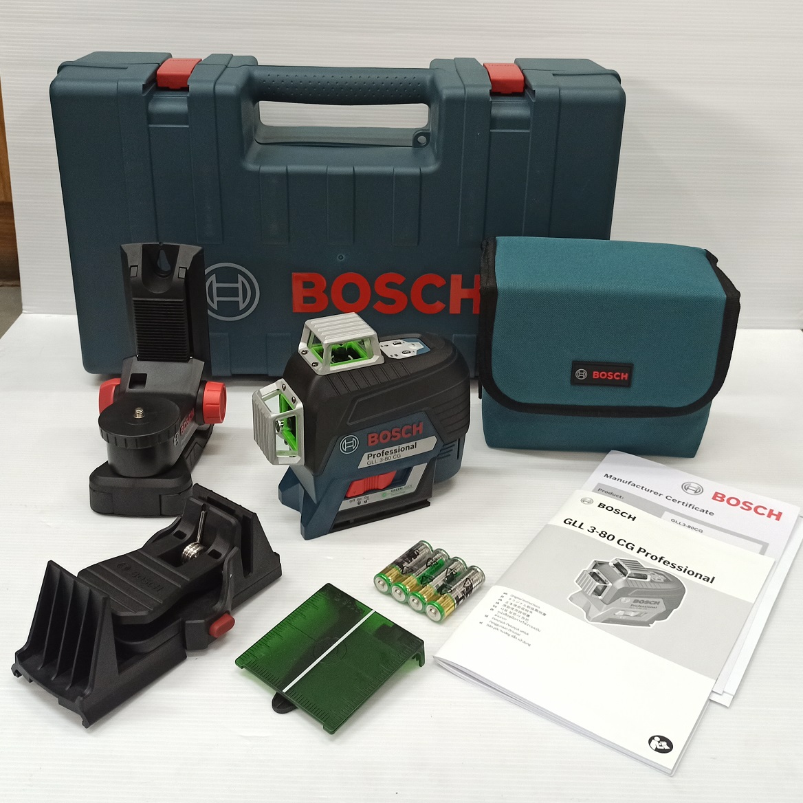 เลเซอร์ระดับ12เส้น แสงสีเขียว GLL3-80CG BOSCH