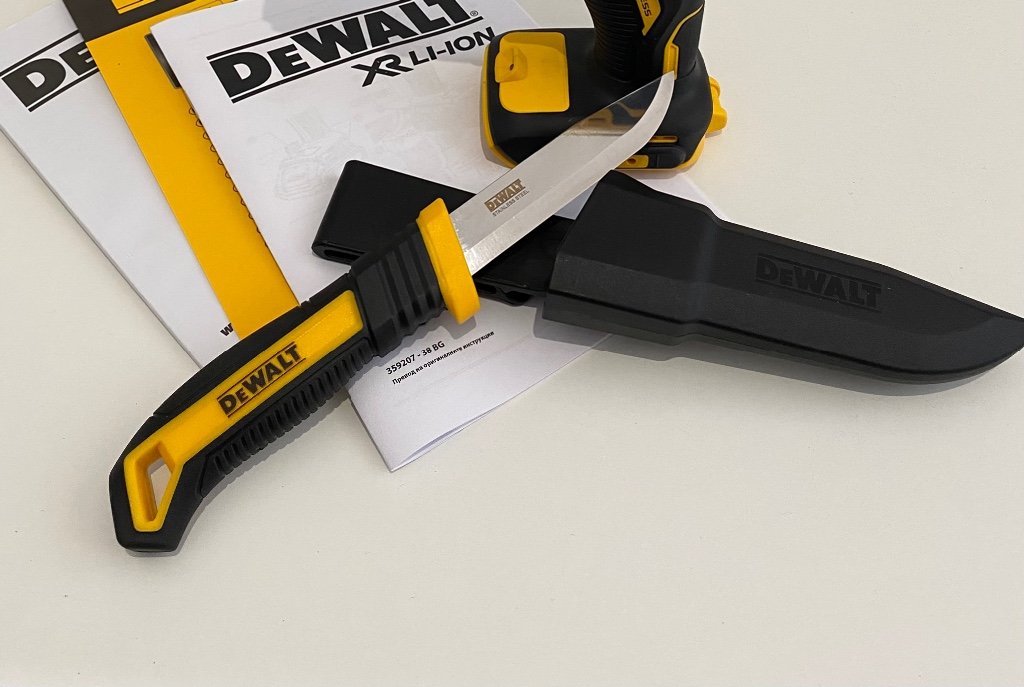 มีดพกพร้อมปลอก รุ่น DWHT1-10354 DEWALT