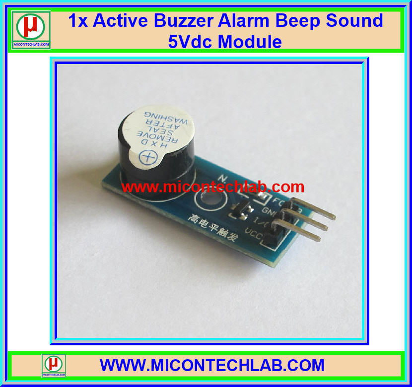 1x วงจรบัชเชอร์ 5Vdc (Buzzer)