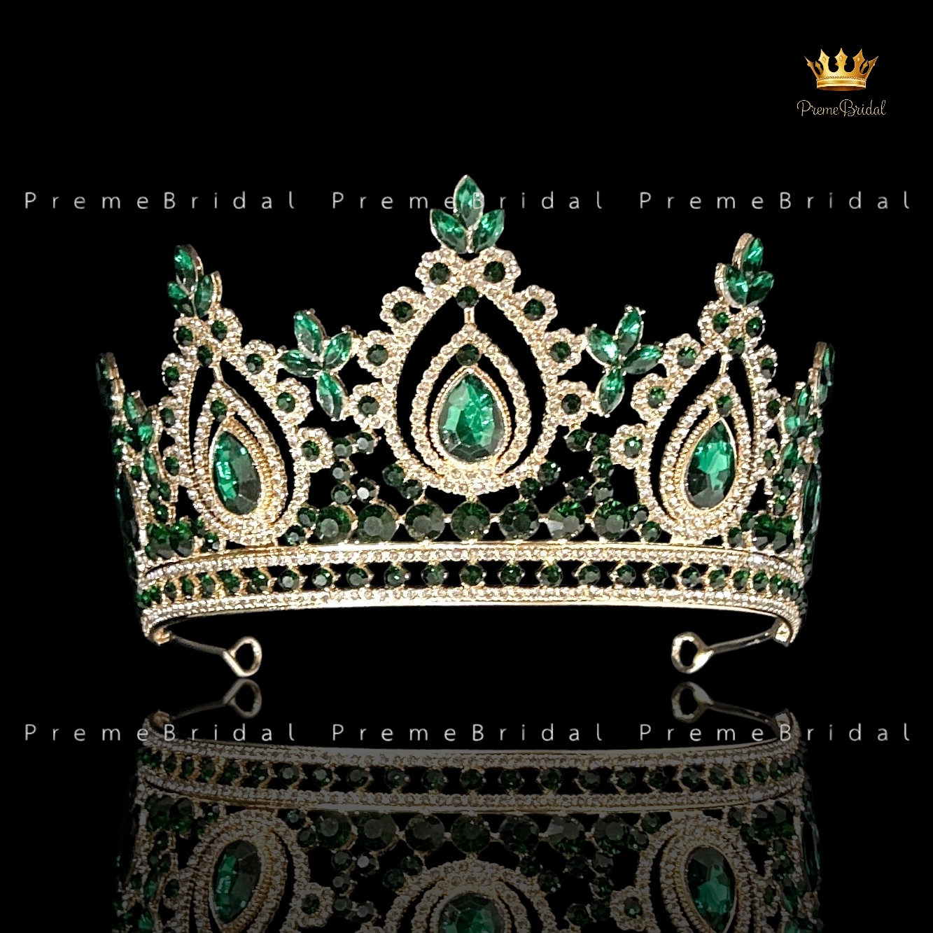 (พร้อมส่ง) เทียร่า 414 มงกุฎนางงาม ครึ่งหัว งานสวย ปราณีต QCเพชรทุกเม็ด สินค้าพร้อมส่งจากไทย