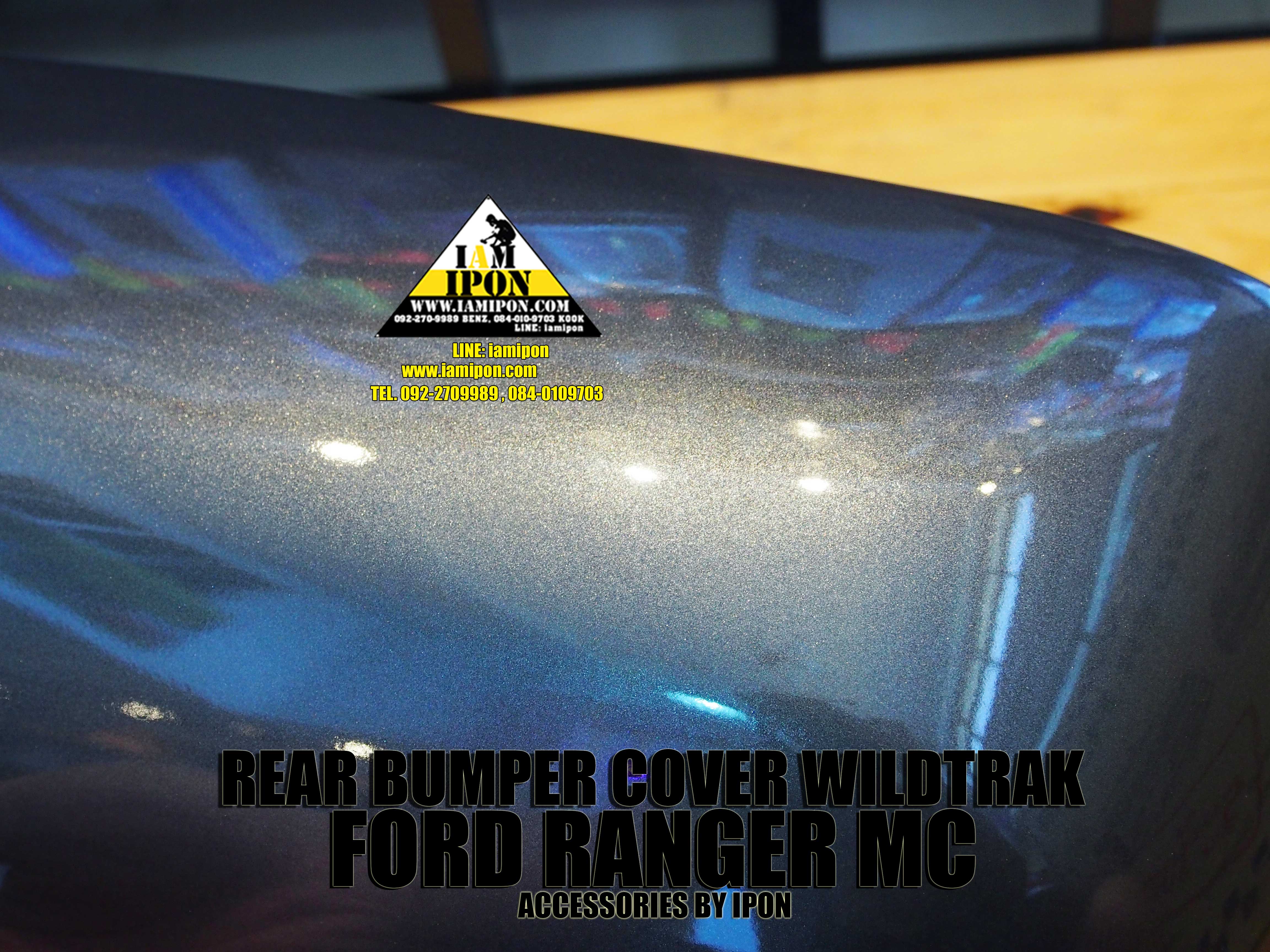 REAR BUMPER COVER FORD RANGER MC WILDTRAK ครอบกันชนท้ายไวลด์แทรคฟอร์ดเรนเจอร์ MC