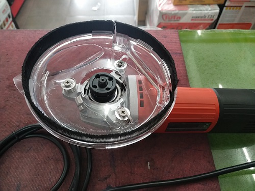 กาดดูดฝุ่นสำหรับใบเจียรบัว4" แบบใส