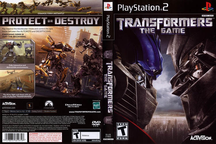 TRANSFORMERS 1 [US : DVD5 1 Disc]