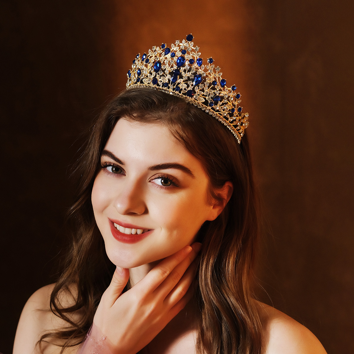(พร้อมส่ง) เทียร่า 396 มงกุฎนางงาม มงกุฎเจ้าสาว มงกุฎเพชร งานพรีเมี่ยม สินค้าพร้อมส่งจากไทย