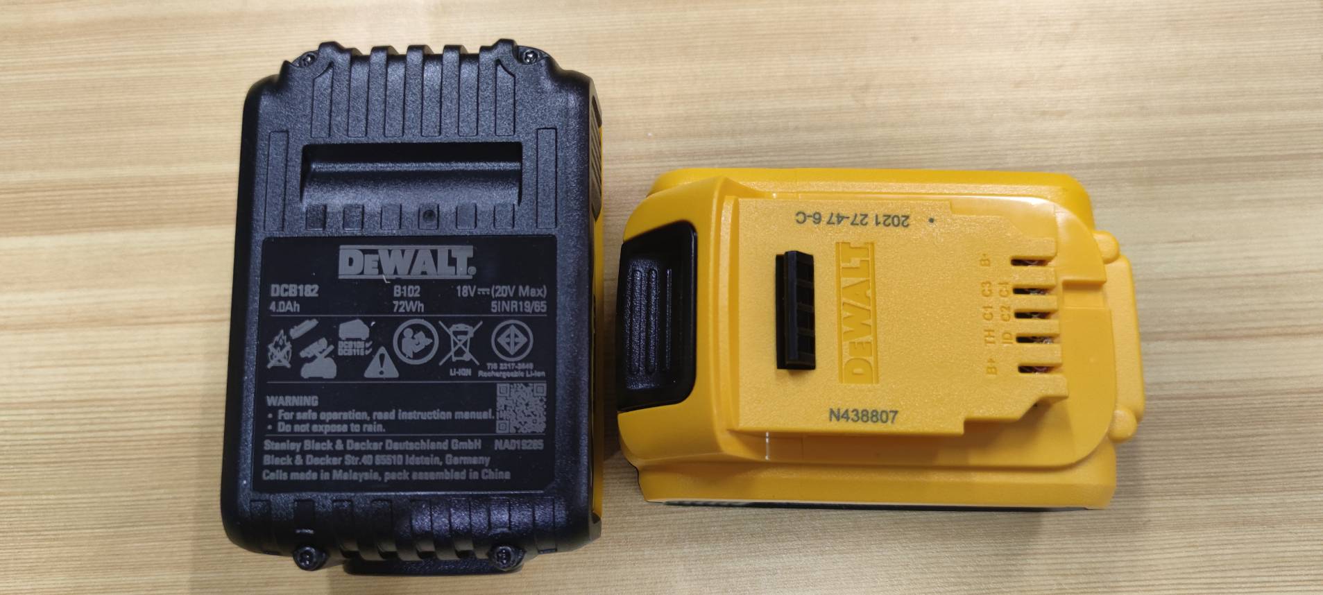 แบตเตอรี่ 20V / 4.0Ah DCB182 DEWALT