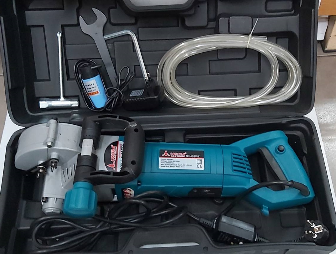 เครื่องเซาะร่องคอนกรีต5" OK-125WC OKURA