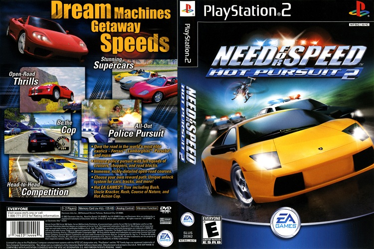 NEED FOR SPEED HOT PURSUIT 2 [US : DVD5 1 Disc]