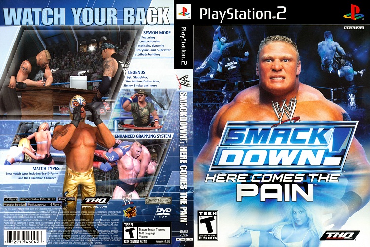 WWE SMACK DOWN! HERE COMES THE PAIN [US : DVD5 1 Disc]